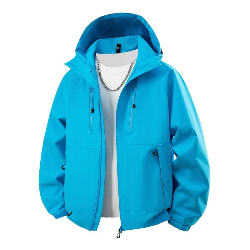 Herren Kapuzen-Softshelljacke mit wasserabweisender Membran, verstellbarer Kapuze & Utility‑Taschen Nord Taschen