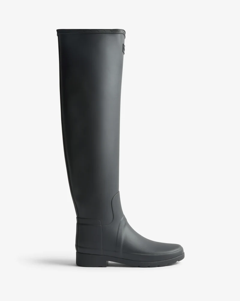 Refined Over The Knee Gummistiefel Schwarz (Damen)