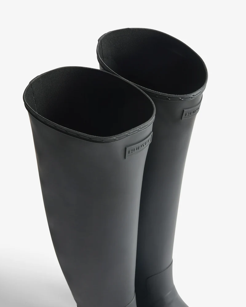 Refined Over The Knee Gummistiefel Schwarz (Damen)