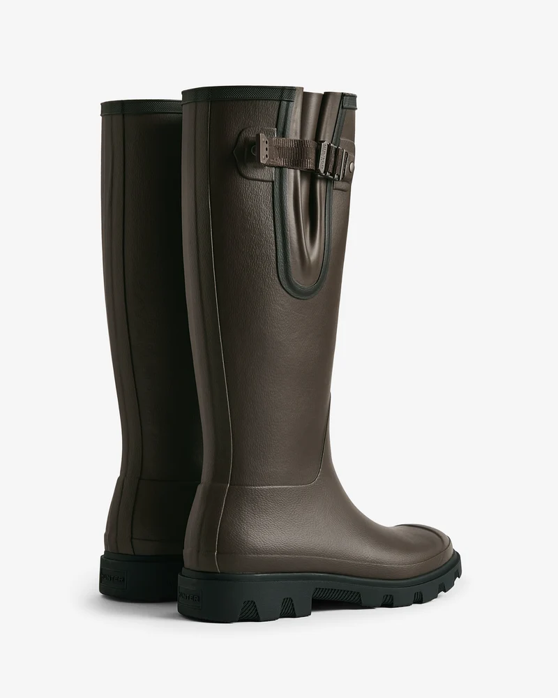 Downpour Adjustable Gummistiefel Dunkelbraun (Unisex)