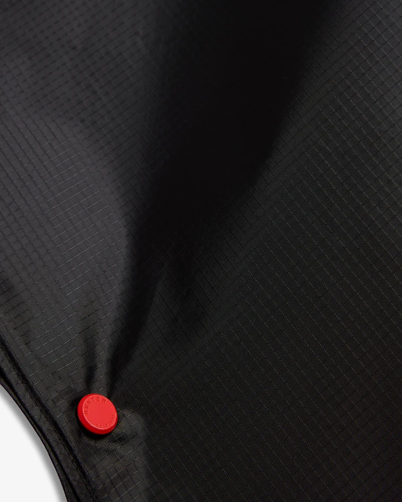 Zusammenfaltbares Poncho Schwarz (Unisex)