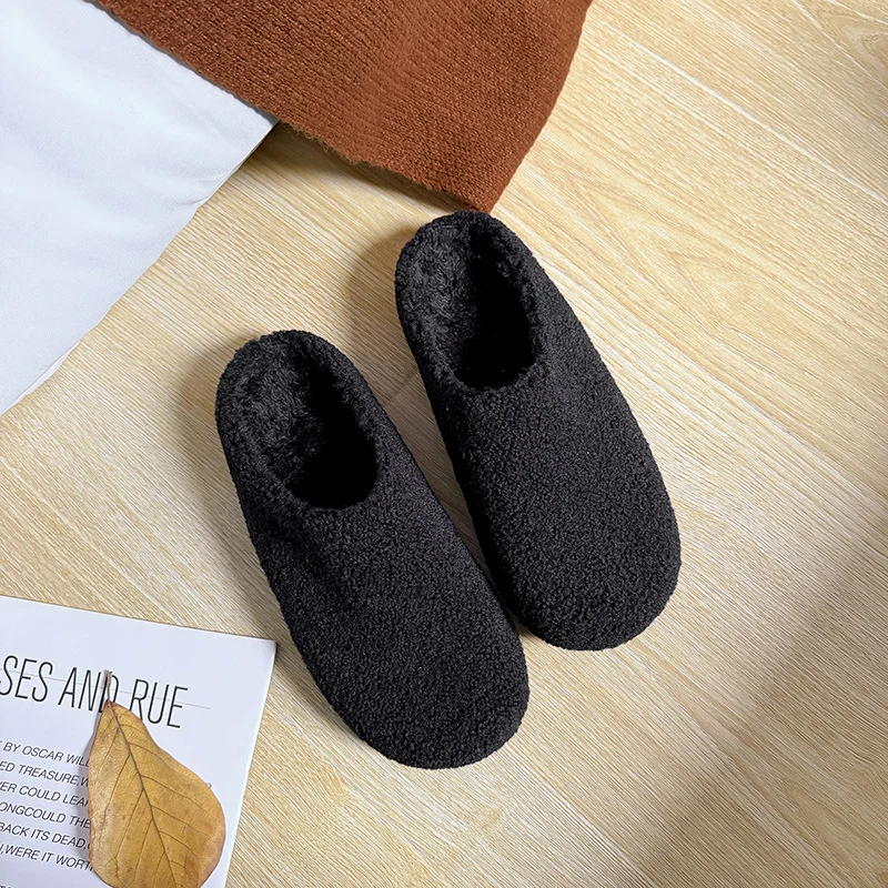 Damen Gefütterte Hausschuhe‑Slipper aus Teddyfleece mit gepolstertem Komfortfußbett Nord Taschen