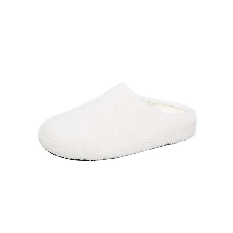 Damen Gefütterte Hausschuhe‑Slipper aus Teddyfleece mit gepolstertem Komfortfußbett Nord Taschen
