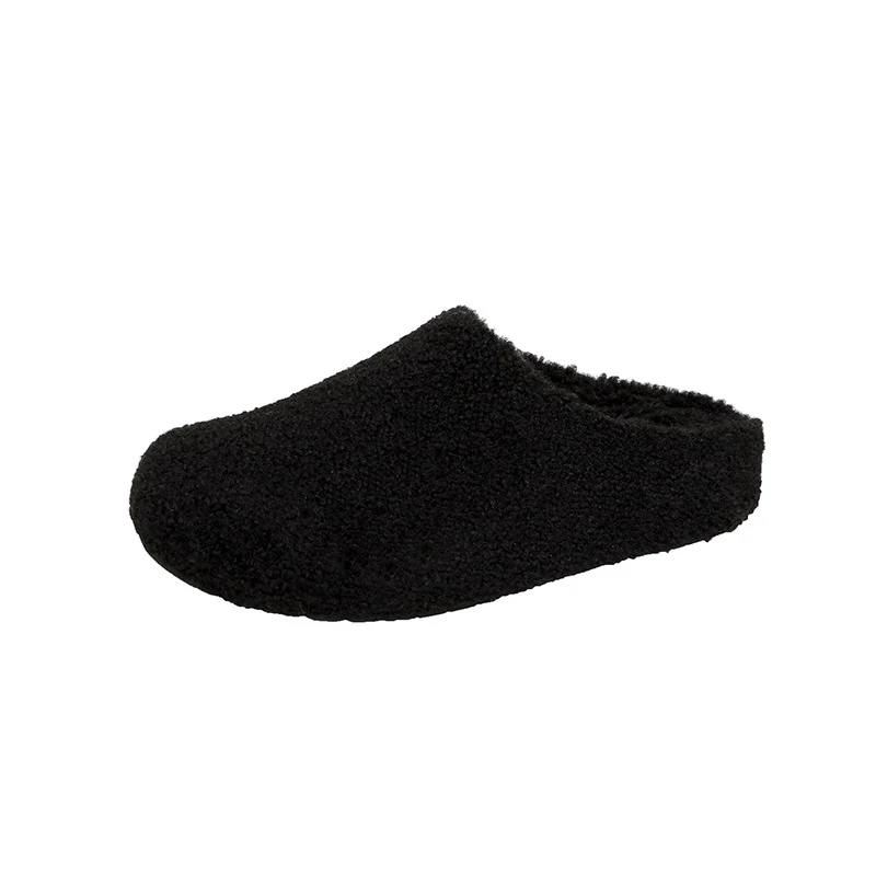 Damen Gefütterte Hausschuhe‑Slipper aus Teddyfleece mit gepolstertem Komfortfußbett Nord Taschen
