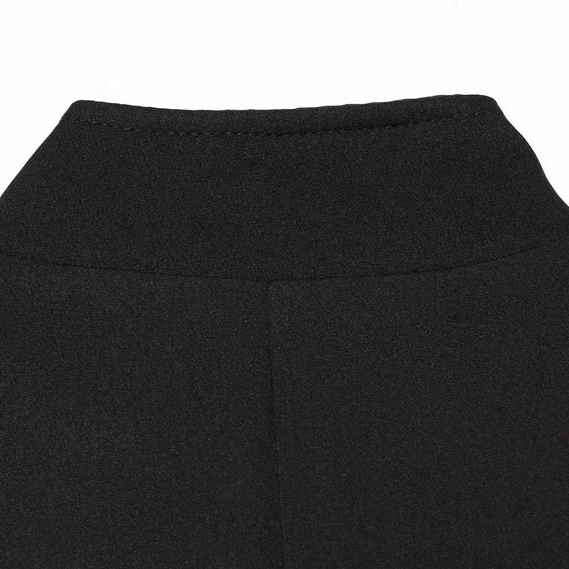 Damen Taillierte Military‑Weste mit Stehkragen und Zierriegeln Nord Taschen
