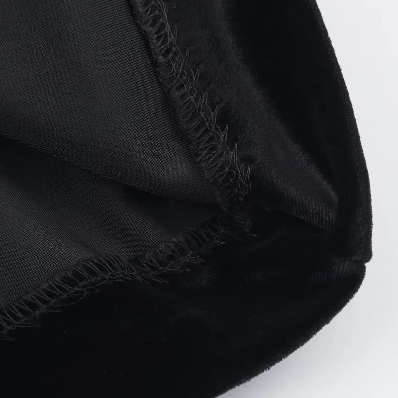 Damen Minikleid mit Rollkragen, langem Arm und seitlicher Drapé-Schleife Nord Taschen