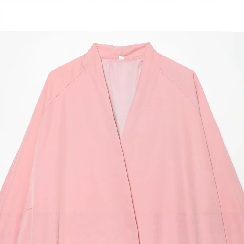 Damen Leichte Cropped-Bomberjacke im Boxy‑Schnitt mit offenem Kimono‑Verschluss Nord Taschen
