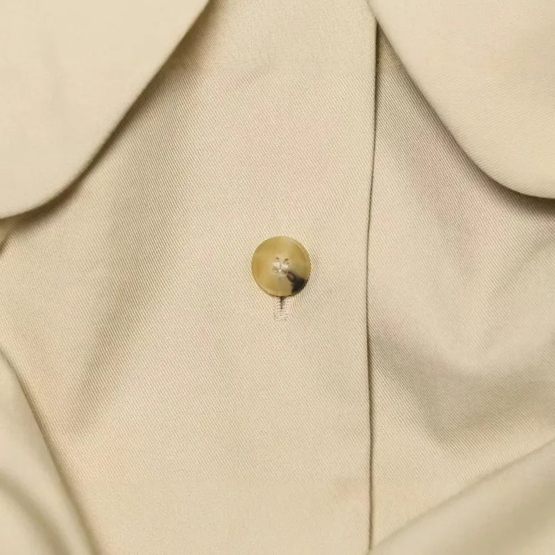 Damen Kurzjacke mit geraffter Vorderseite, Tunnelzug und großem Rundkragen Nord Taschen