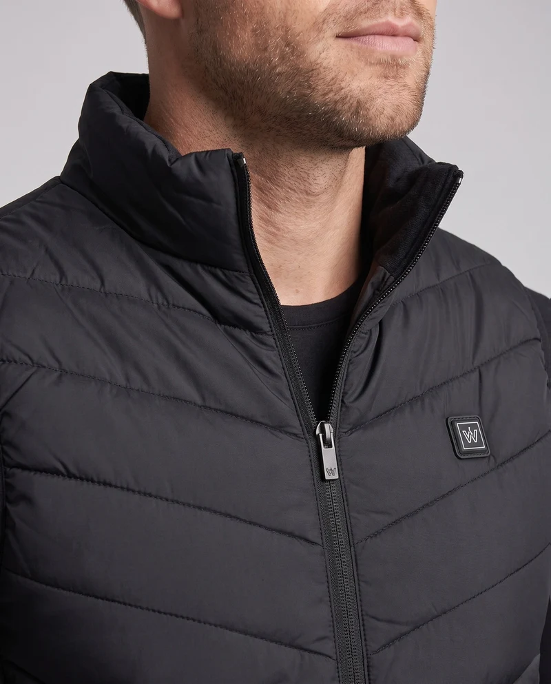 Herren beheizbare Thermo-Weste mit Multi-Zonen-Heizsystem und USB-Anschluss Nord Taschen