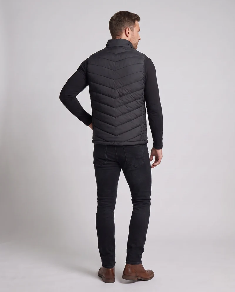 Herren beheizbare Thermo-Weste mit Multi-Zonen-Heizsystem und USB-Anschluss Nord Taschen