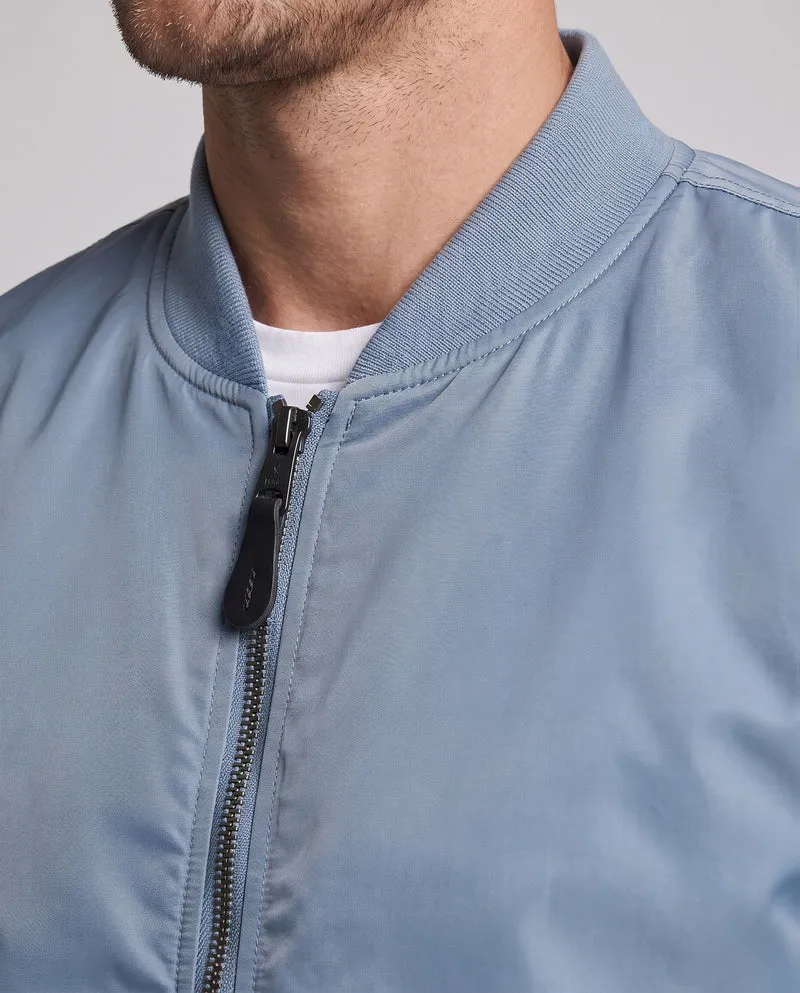 Herren Bomberjacke im Fliegerstil mit wattierter thermischer Fütterung und Taschen auf dem Ärmel Nord Taschen