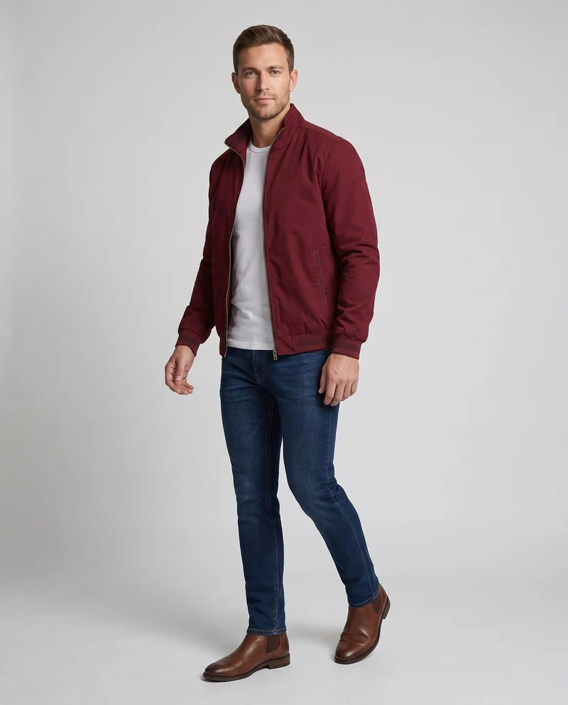 Herren Canvas Blouson Nord Taschen
