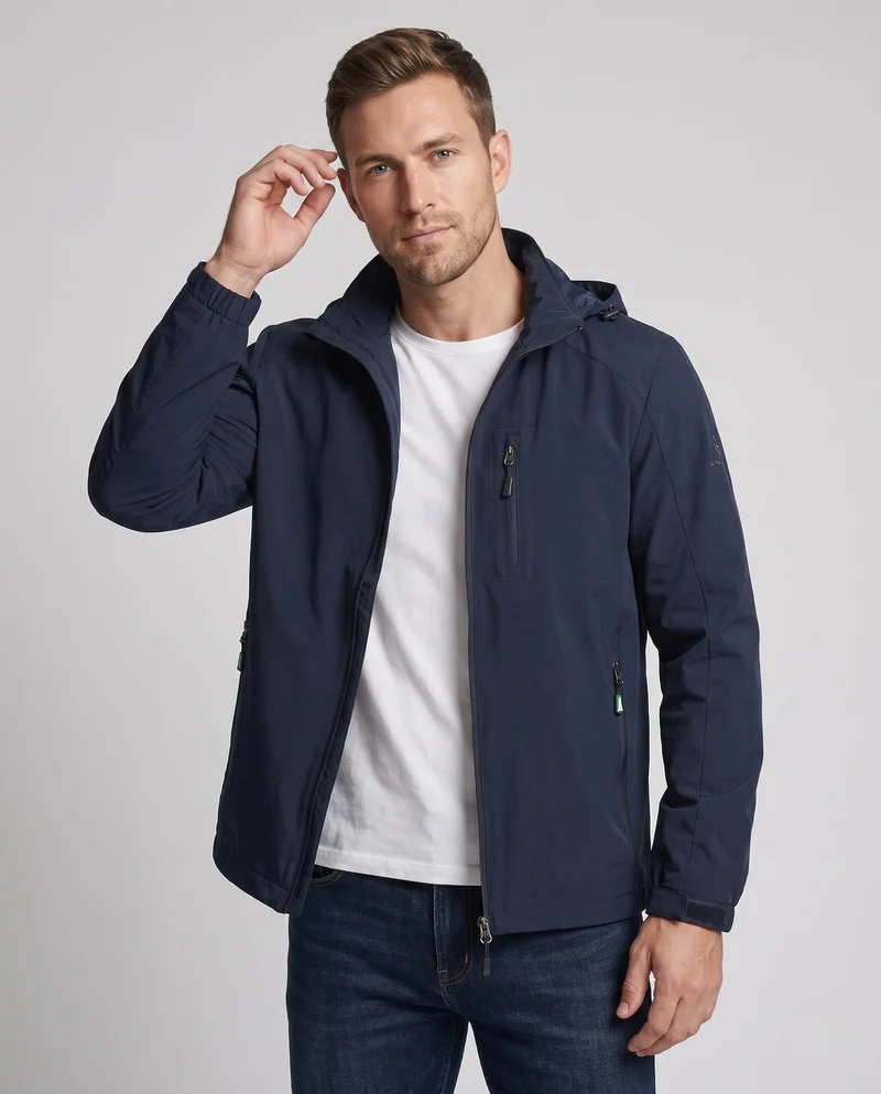 Leichte atmungsaktive Feldjacke für Herren mit Kapuze und Mesh-Futter Nord Taschen
