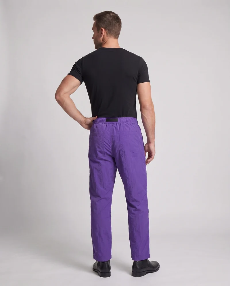 Herren leichte Nylon Utility-Hose mit elastischem Bund und Gurtverschluss Nord Taschen