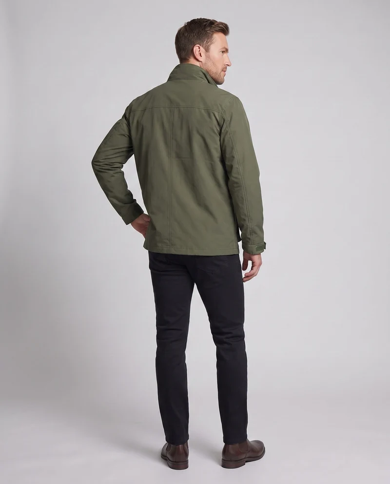 Herren Leichtgewichts Utility Feldjacke mit multifunktionalen Taschen und verstellbarem Saum Nord Taschen