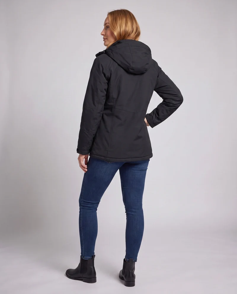 Damen Funktions Übergangsjacke mit abnehmbarer Kapuze Nord Taschen