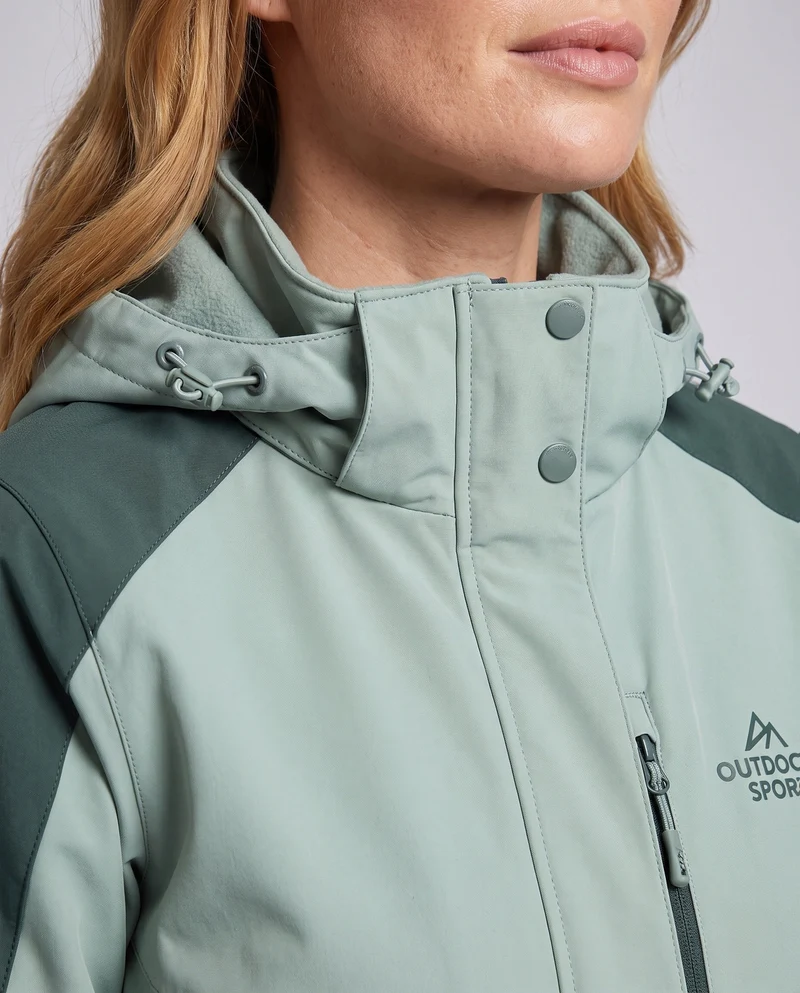 Damen Funktions-Wasserfest Sportjacke Nord Taschen