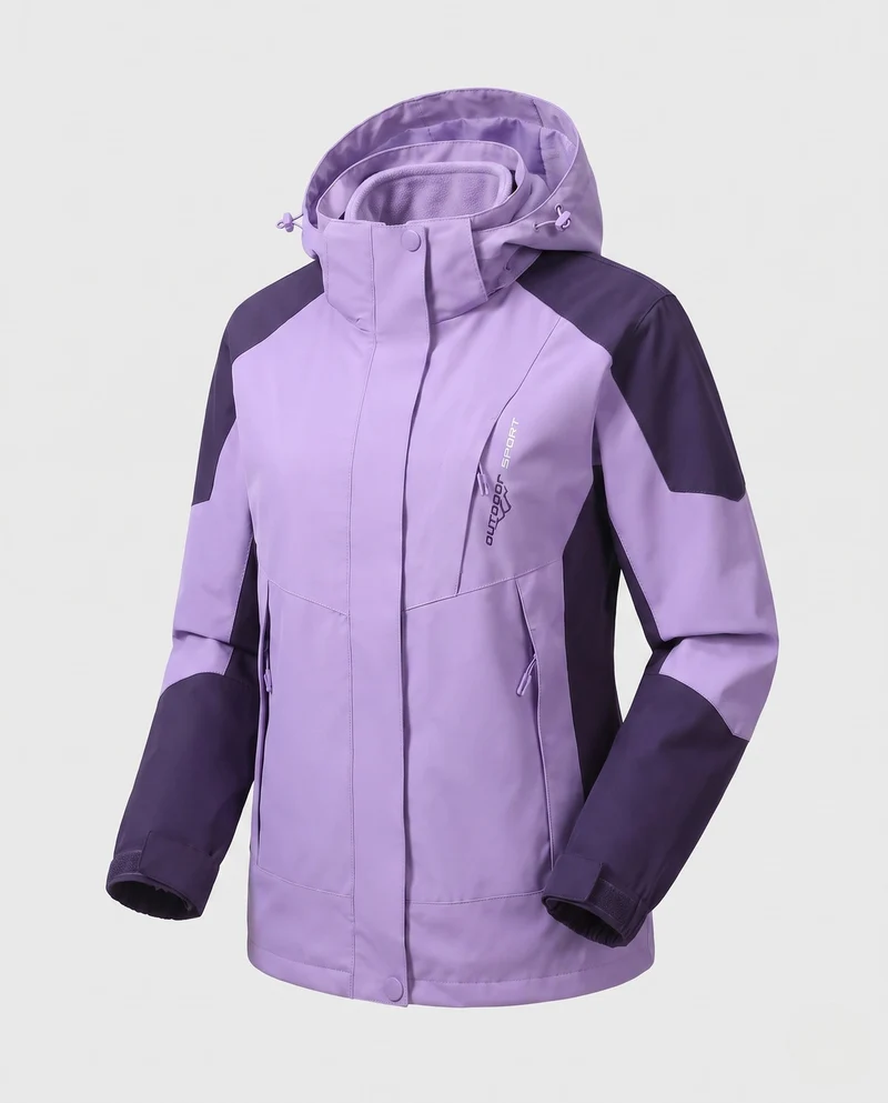 Damen Funktions-Wasserfest Sportjacke Nord Taschen