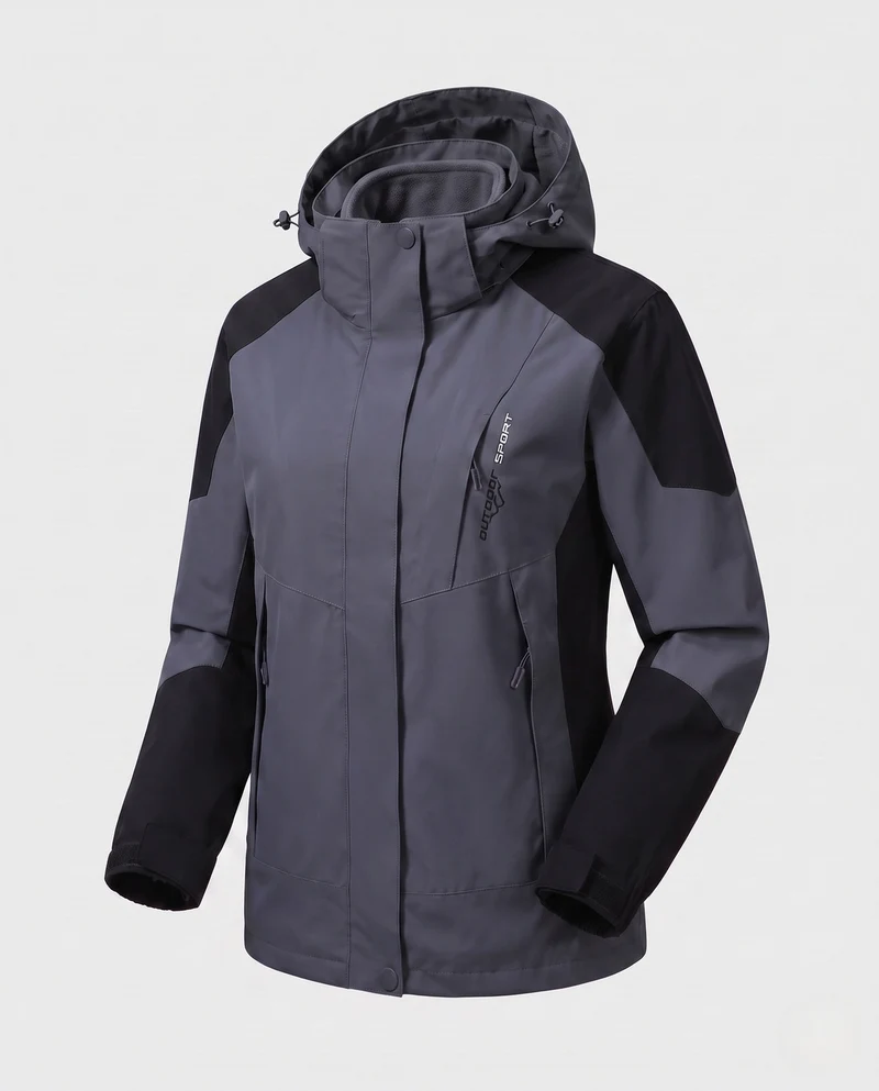 Damen Funktions-Wasserfest Sportjacke Nord Taschen