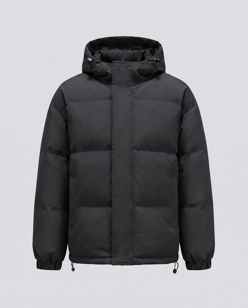 Damen isolierte Winterjacke mit Kapuze Nord Taschen