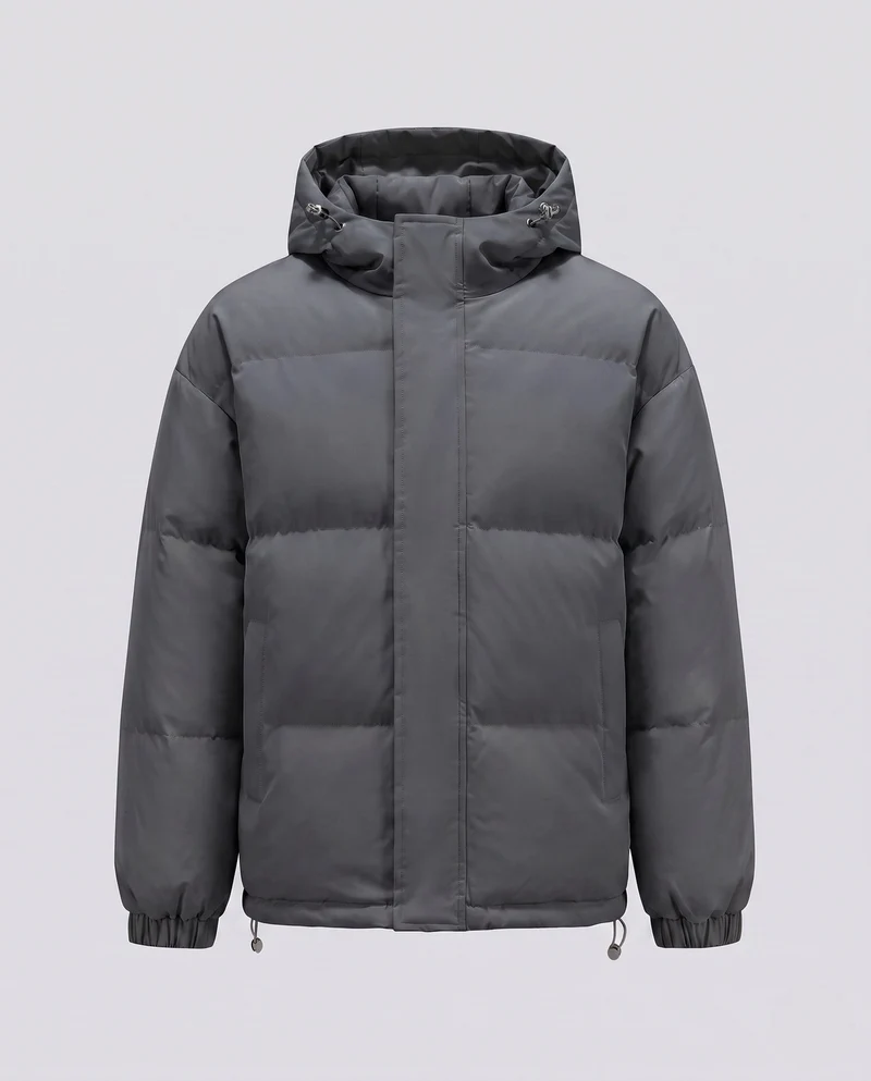 Damen isolierte Winterjacke mit Kapuze Nord Taschen