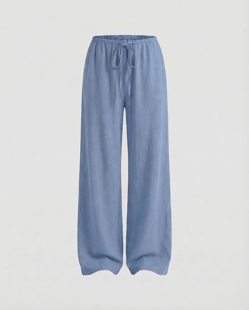 Damen Loungehose Extraweit Kordelzug