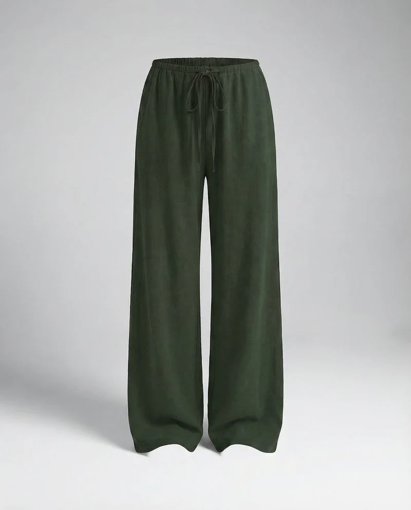 Damen Loungehose Extraweit Kordelzug