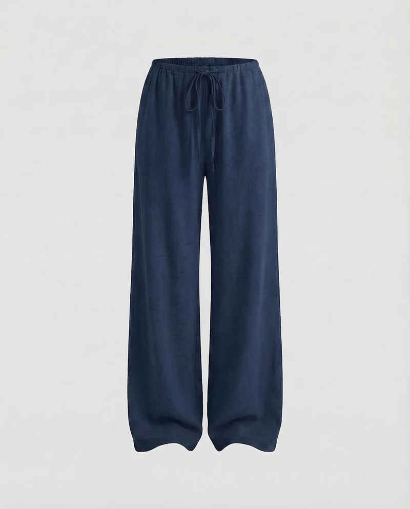 Damen Loungehose Extraweit Kordelzug