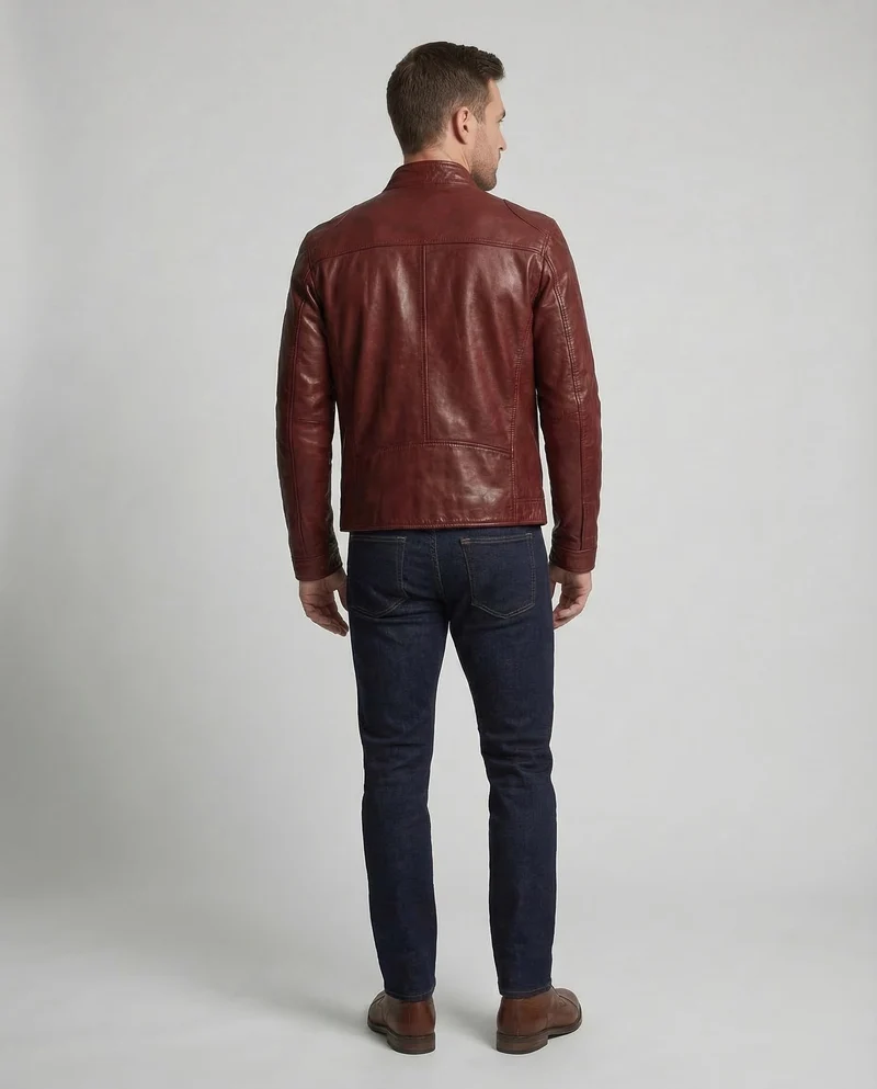 Herren Bikerjacke