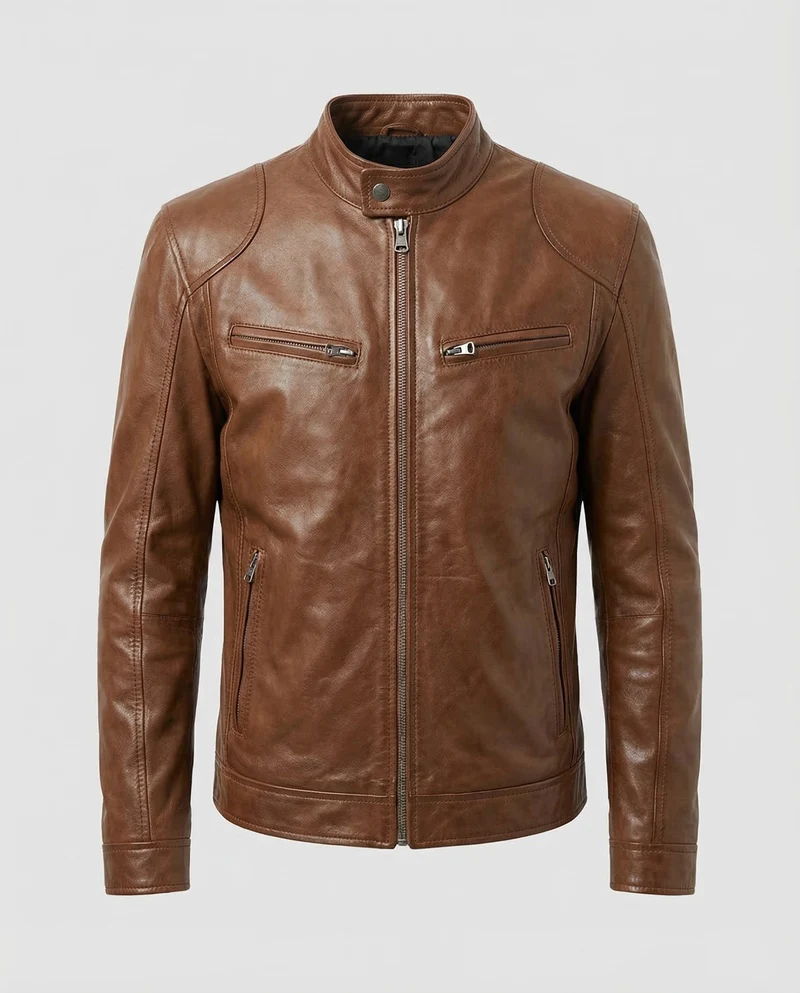Herren Bikerjacke