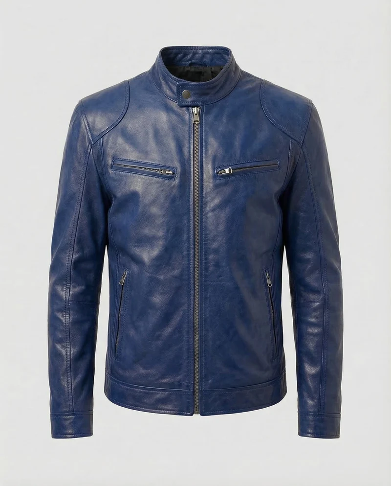 Herren Bikerjacke