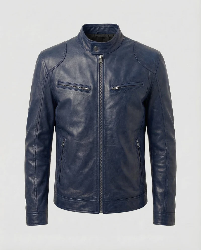 Herren Bikerjacke