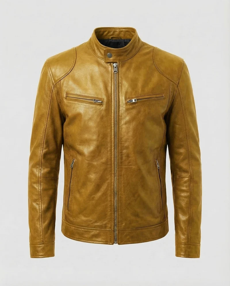 Herren Bikerjacke