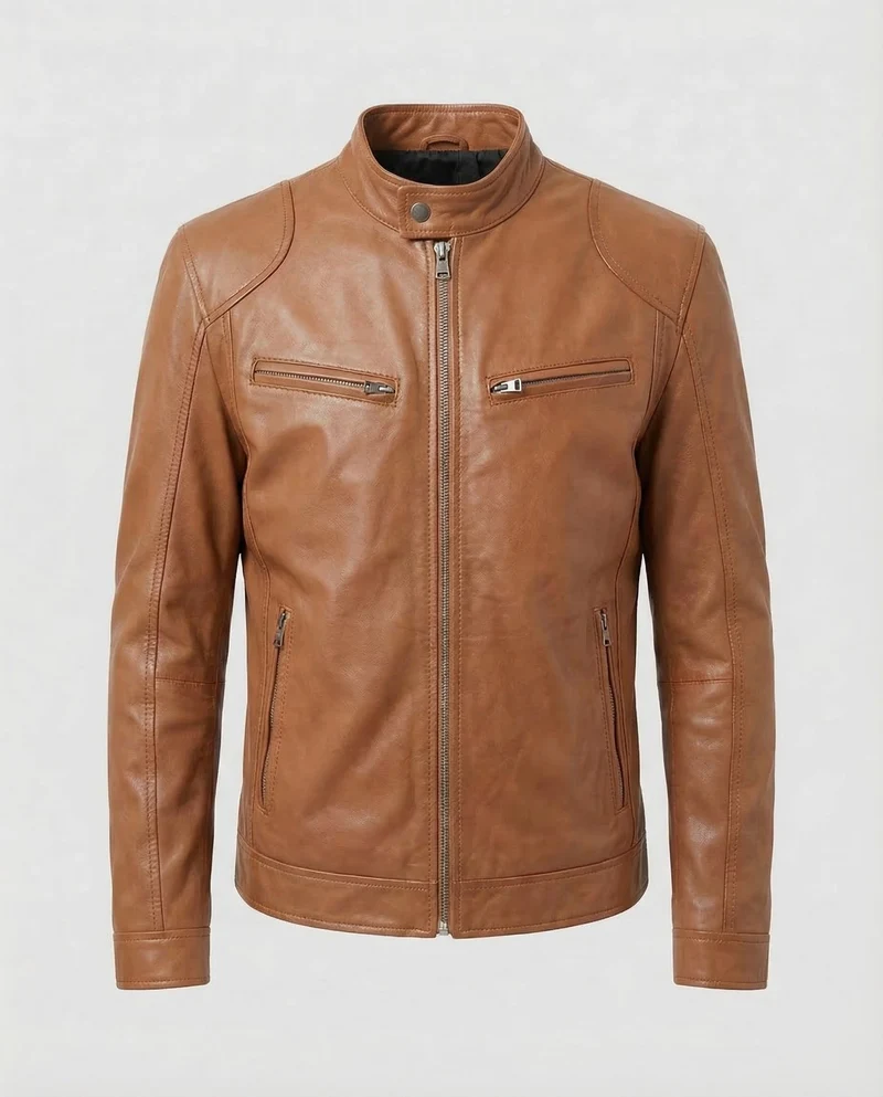 Herren Bikerjacke