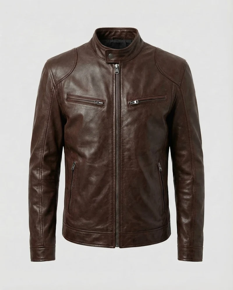 Herren Bikerjacke