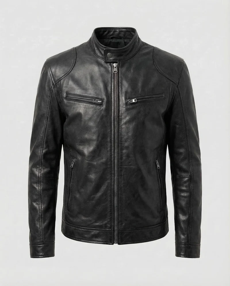 Herren Bikerjacke
