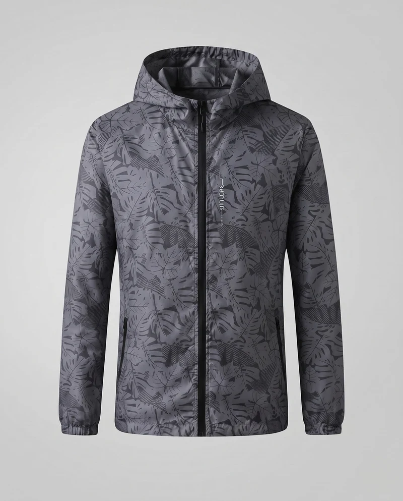 Damen Leichte Regenjacke mit Kapuze und reflektierenden Akzenten Nord Taschen
