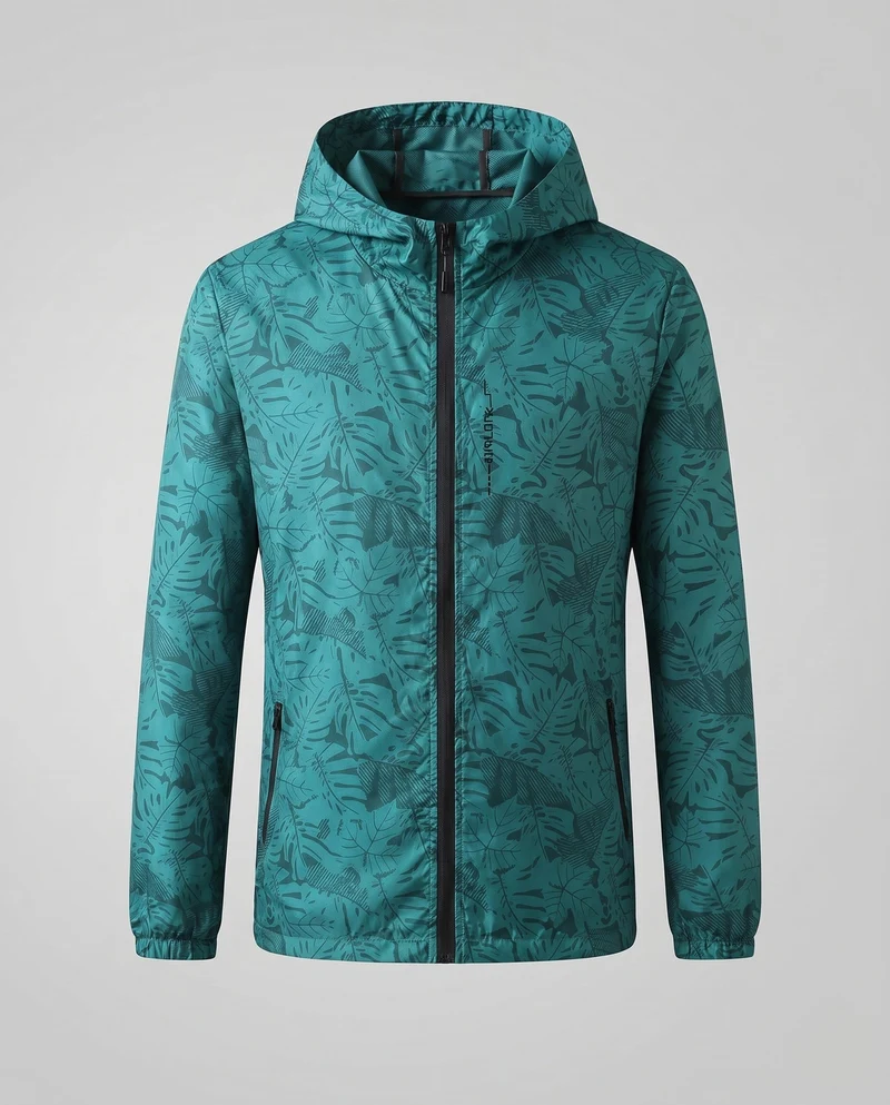 Damen Leichte Regenjacke mit Kapuze und reflektierenden Akzenten Nord Taschen