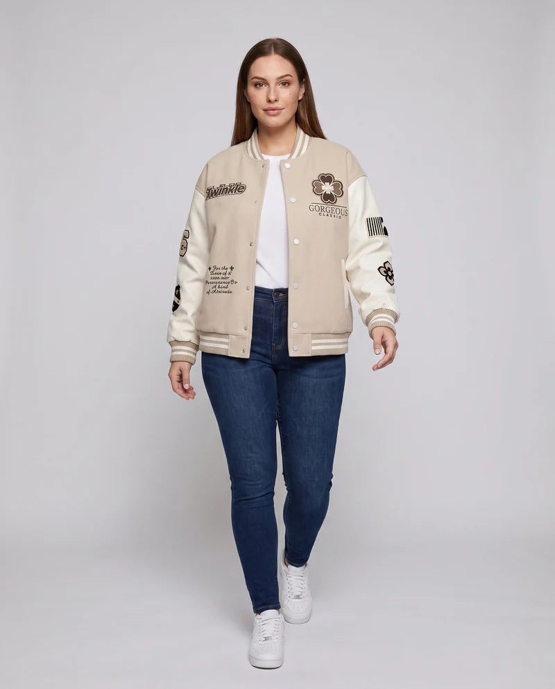 Damenmode Overshirt Jacke Nord Taschen