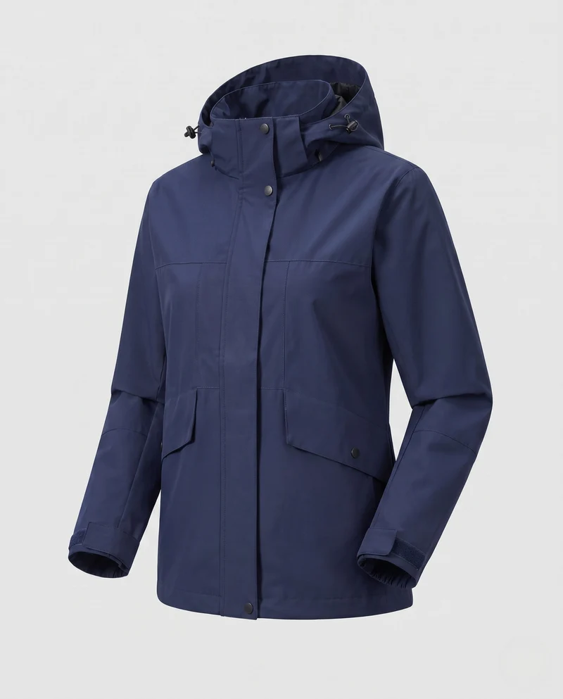 Damen Sportliche Funktionale Jacke Nord Taschen