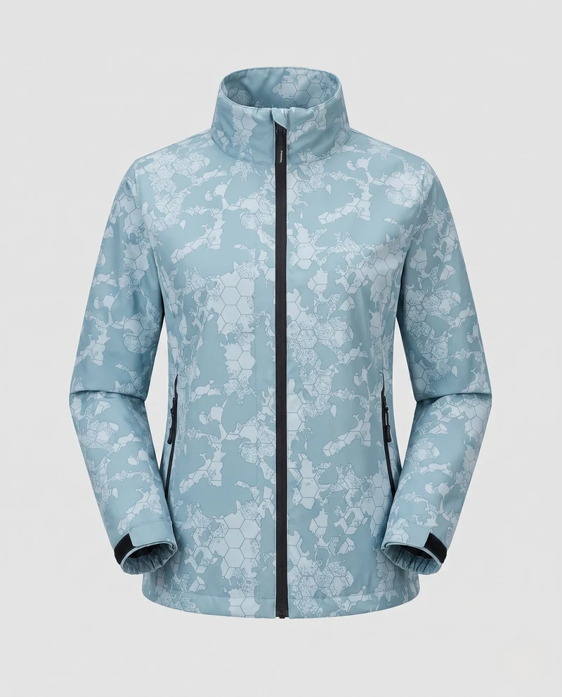 Damen Technische Atmungsaktive Funktionsjacke Nord Taschen