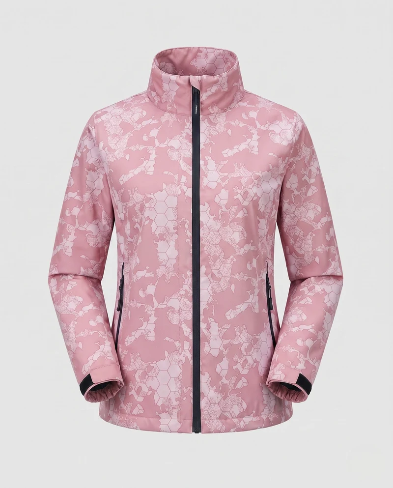Damen Technische Atmungsaktive Funktionsjacke Nord Taschen