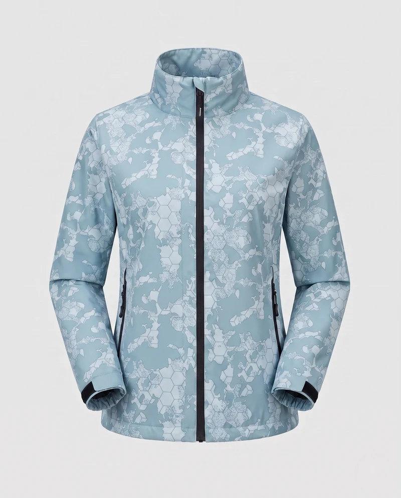 Damen Technische Atmungsaktive Funktionsjacke Nord Taschen