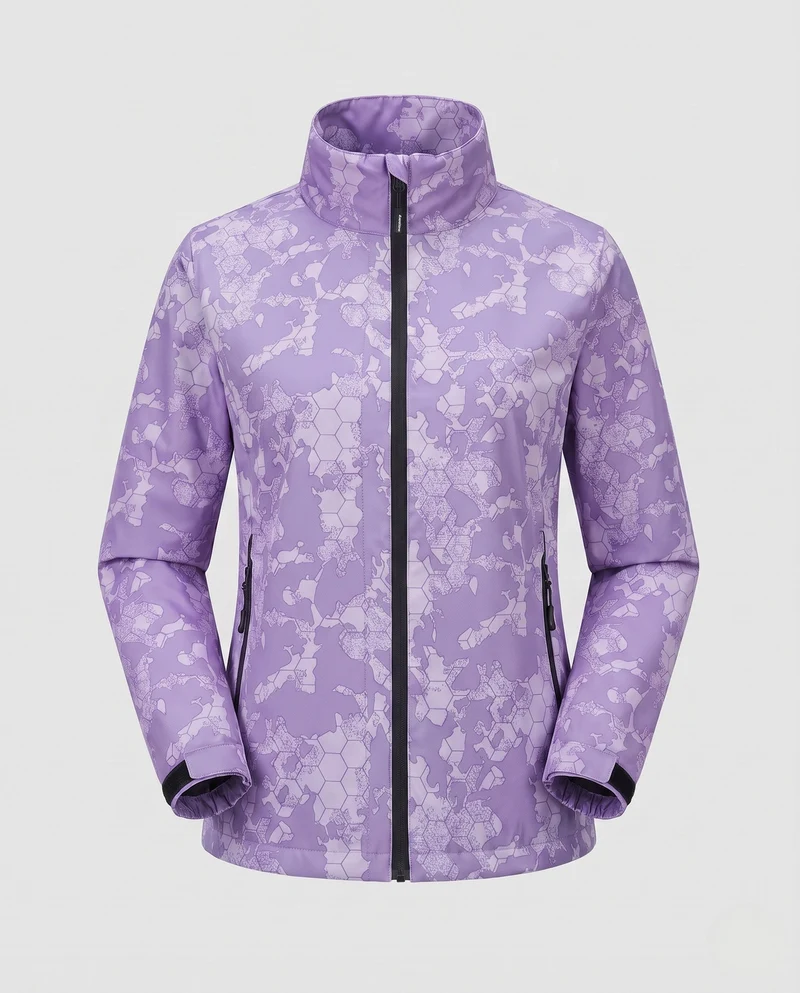 Damen Technische Atmungsaktive Funktionsjacke Nord Taschen