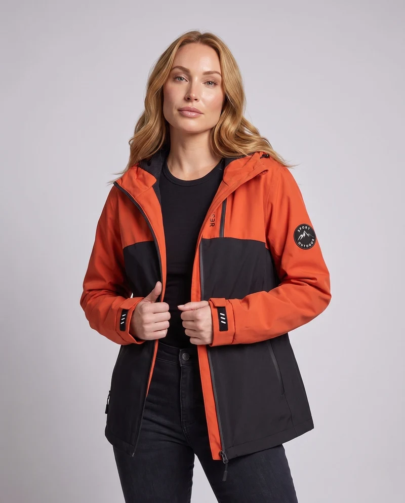 Damen technische Übergangsjacke Nord Taschen