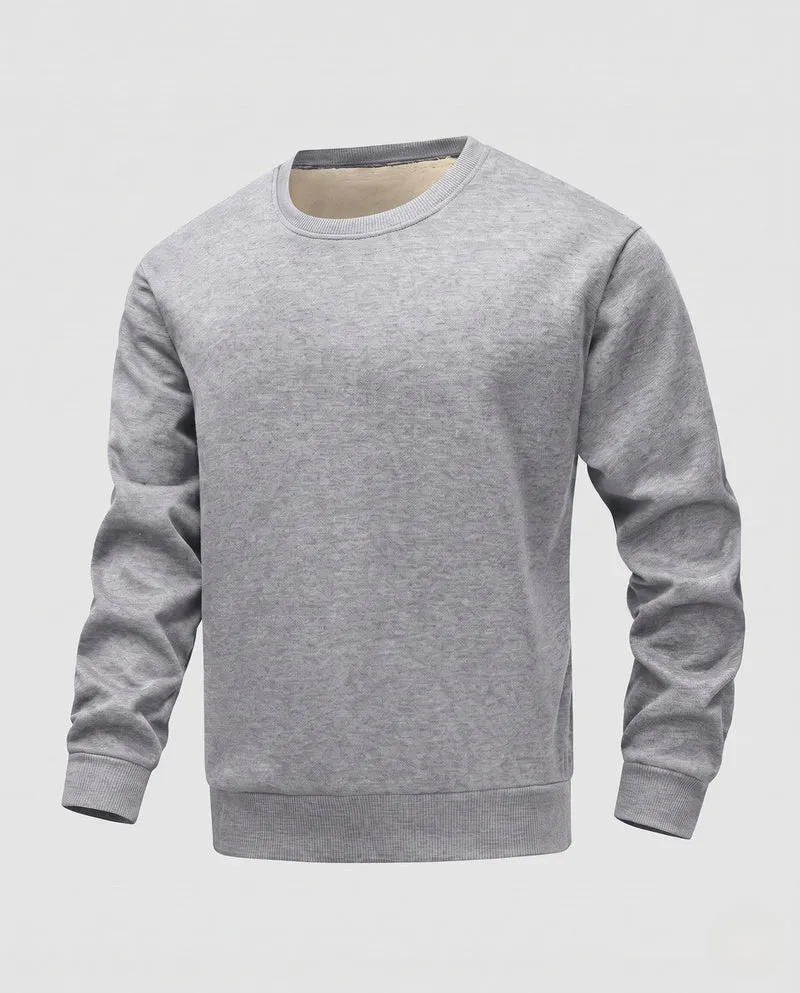 Männer Sweatshirt mit hohem Kragen Nord Taschen