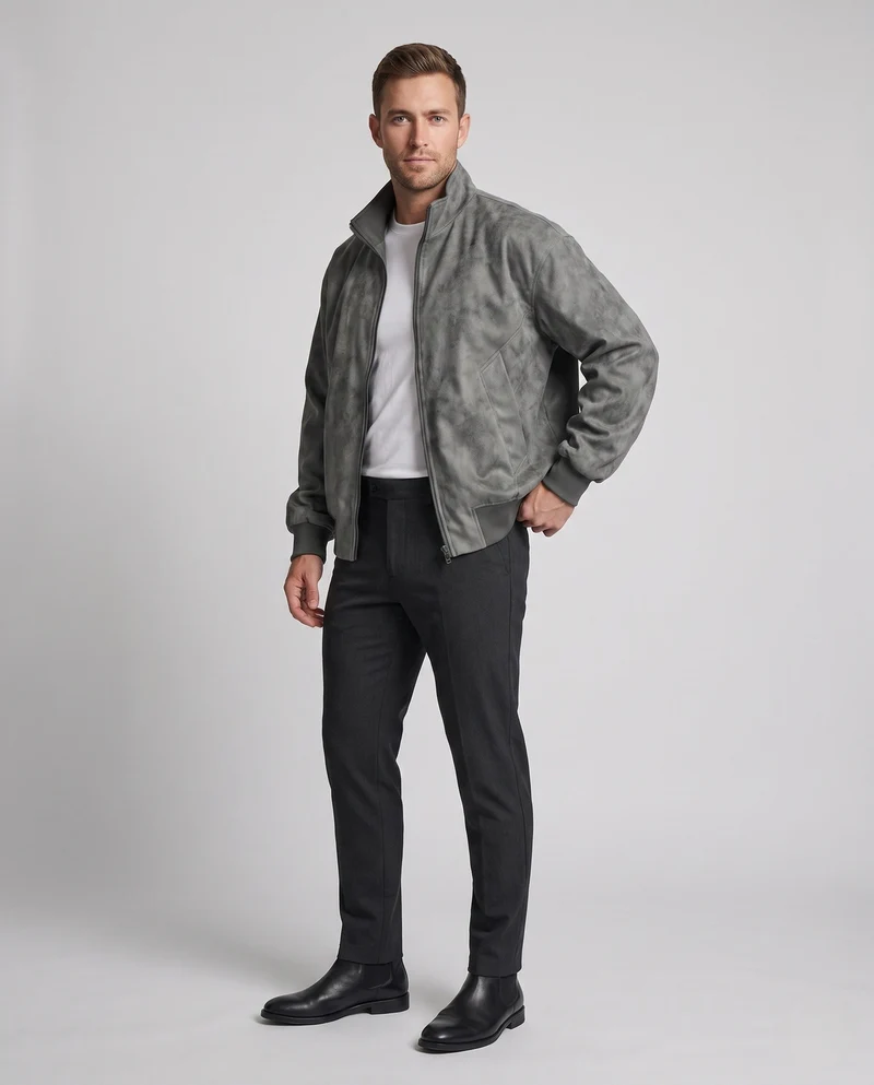 Herren Freizeit Steppjacke Nord Taschen