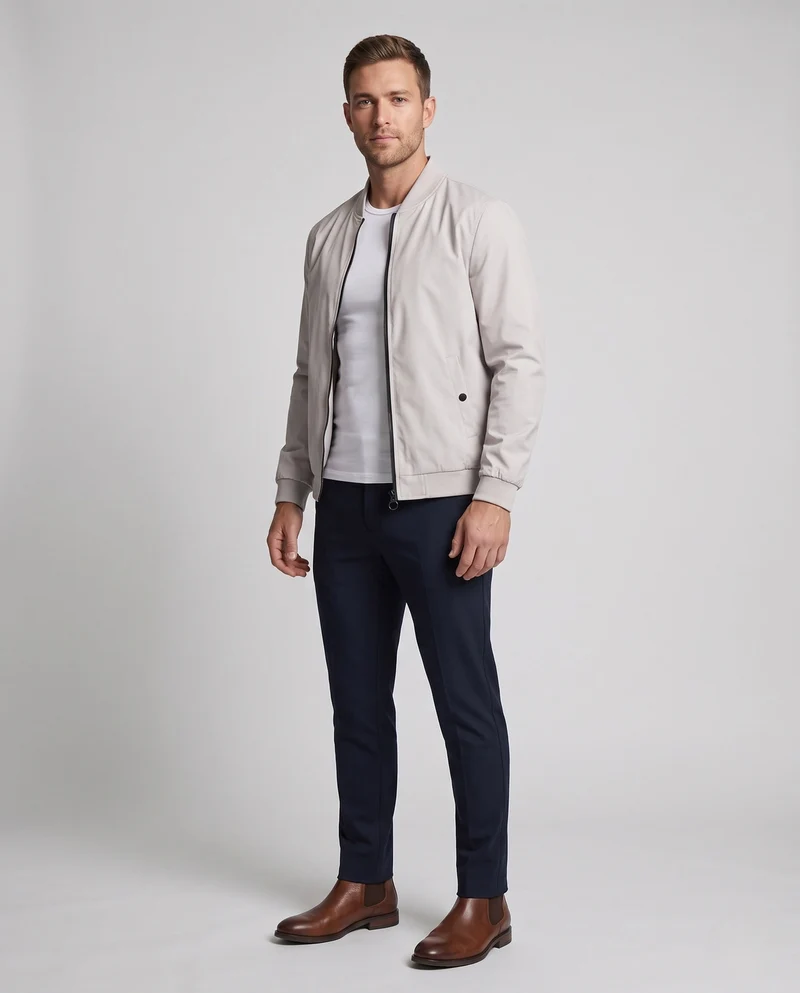 Herren elegante und bequeme Übergangsjacke Nord Taschen