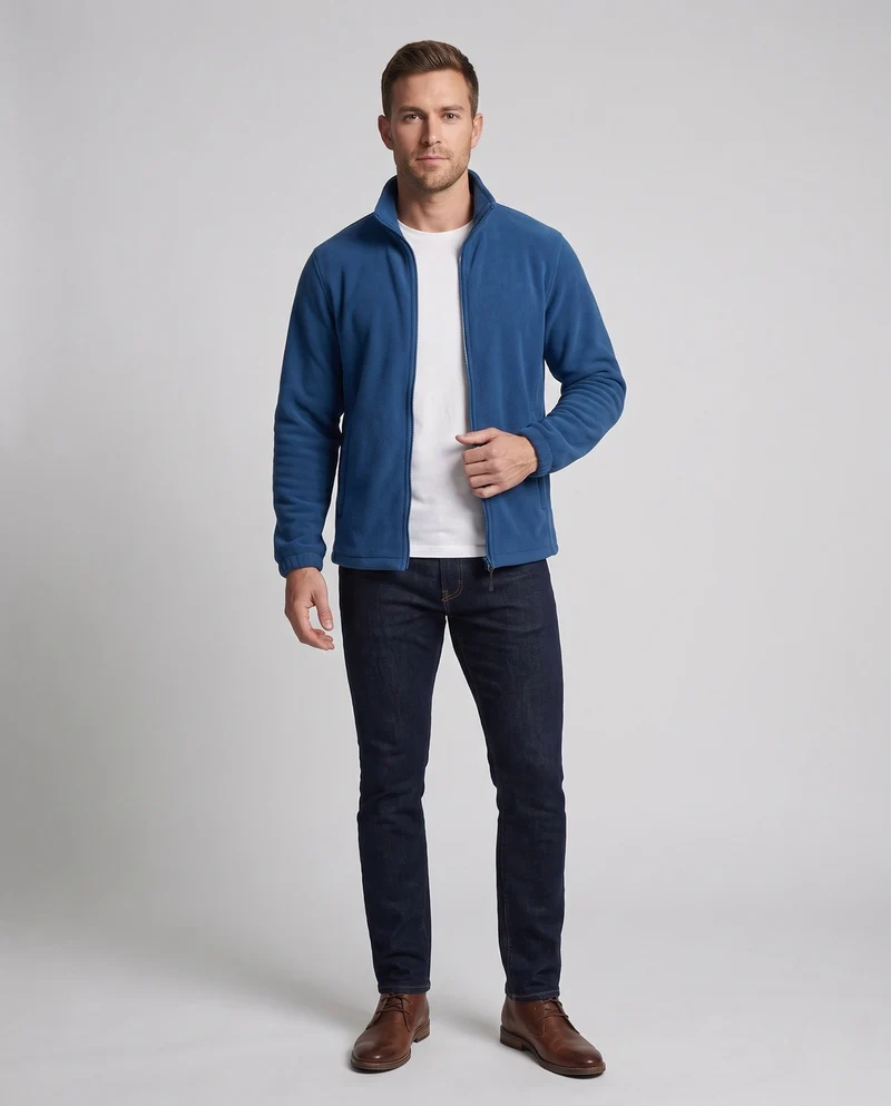 Herren Fleecejacke Nord Taschen