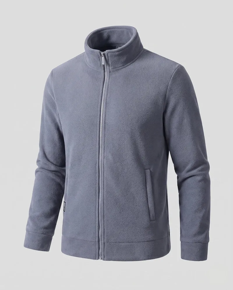 Herren Fleecejacke mit seitlichen Taschen Nord Taschen